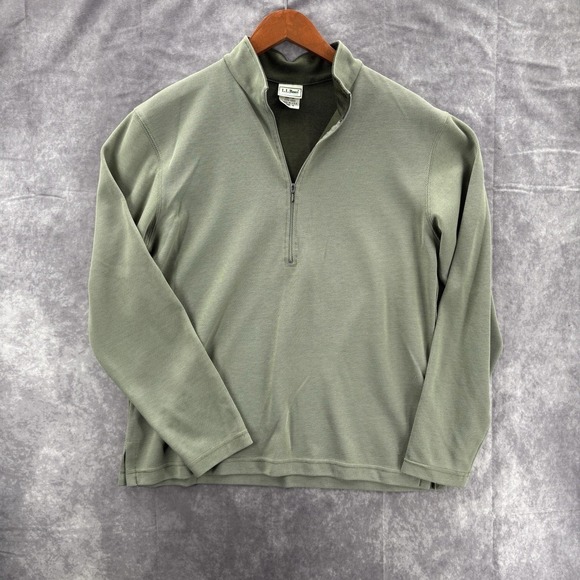 L.L. Bean Other - Vintage LL Bean Pullover Mens Medium Green USA Lightweight Outdoors Hiking
